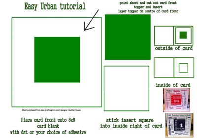 urban art quick cards tutorial Image