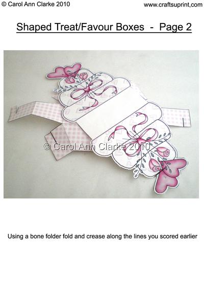 Shaped Treat/Favour Boxes Image-2