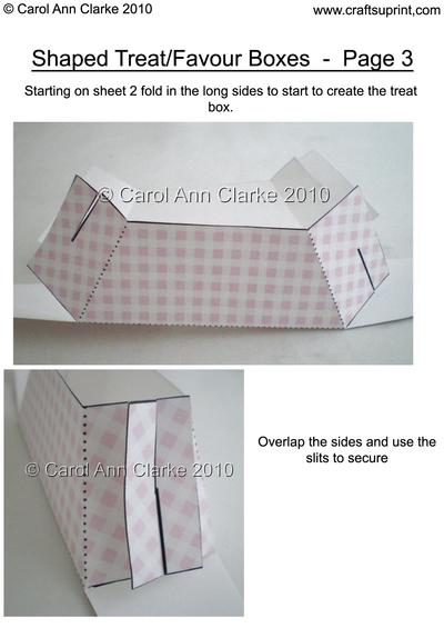 Shaped Treat/Favour Boxes Image-3