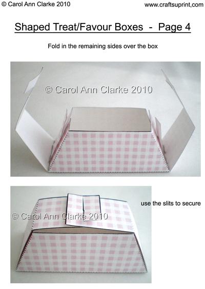 Shaped Treat/Favour Boxes Image-4