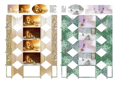 Christmas Cracker Gift Box, Decoration or Place Setting Tutorial Image-4