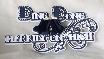 Layered Christmas Carol Toppers & Cards.. Image-3
