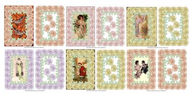 Large Pearly Rose Framed Vintage collection Image-2