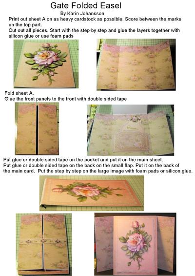 Gate Folded Easel mini kit Image-2