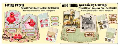 Pyramid Panel Staggered Easel Mini Kits tutorial Image-4