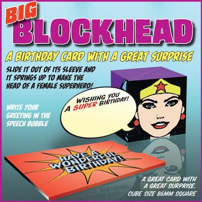  Blockheads - Rubber band activated Pop-Up Cards Image-2