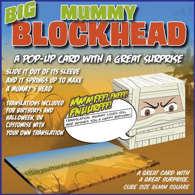  Blockheads - Rubber band activated Pop-Up Cards Image-5