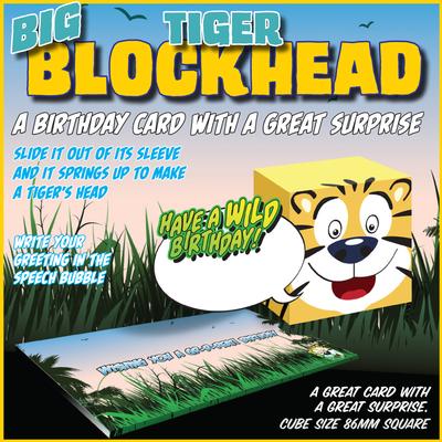  Blockheads - Rubber band activated Pop-Up Cards Image-7